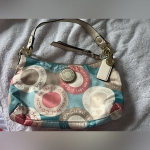 Coach Snaphead Signature Satin Print Bag, F19187